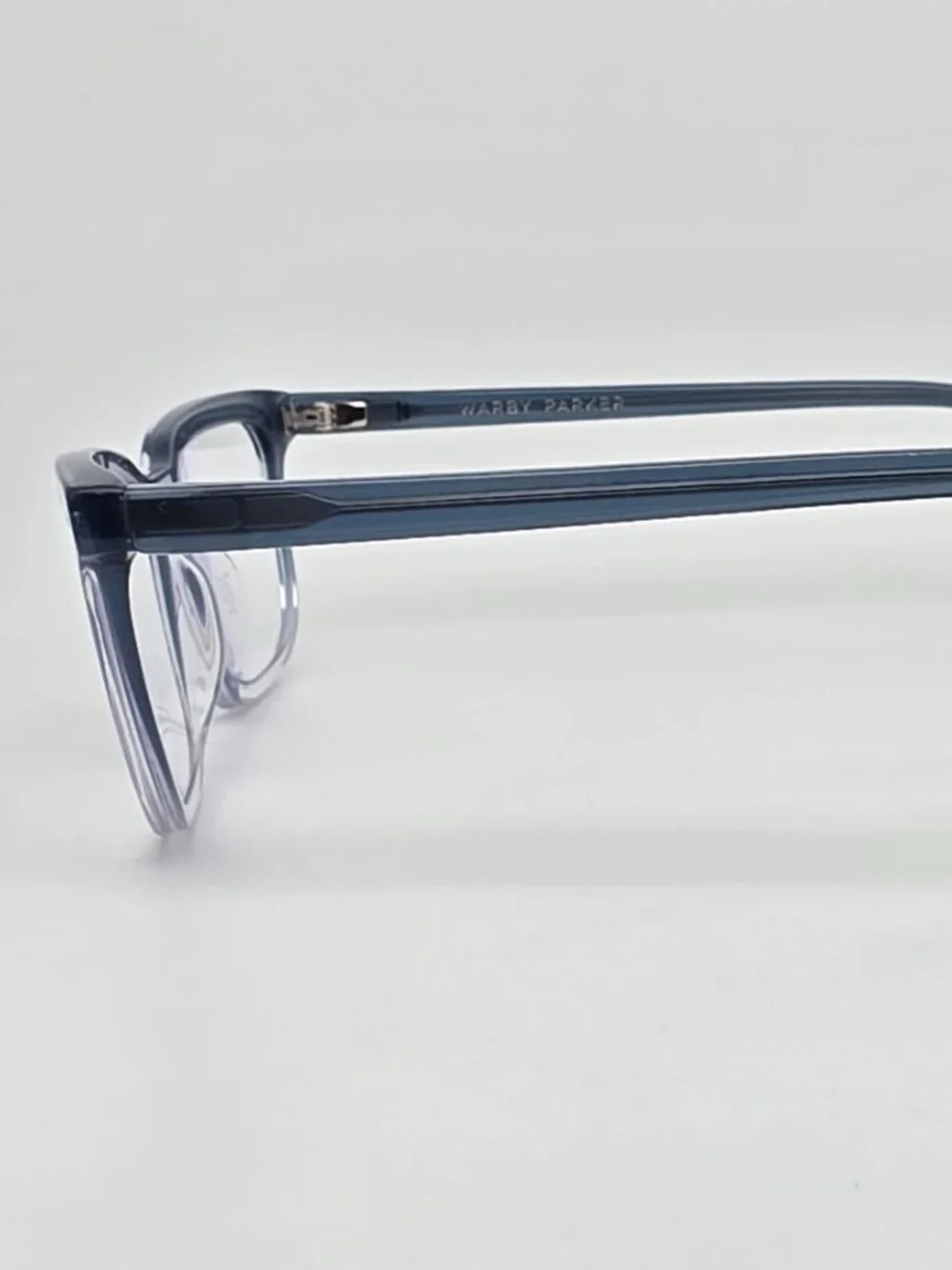 Warby Parker Melton M 748 Caspian Crystal Fade Eyeglasses Frame w Case 51-16-145